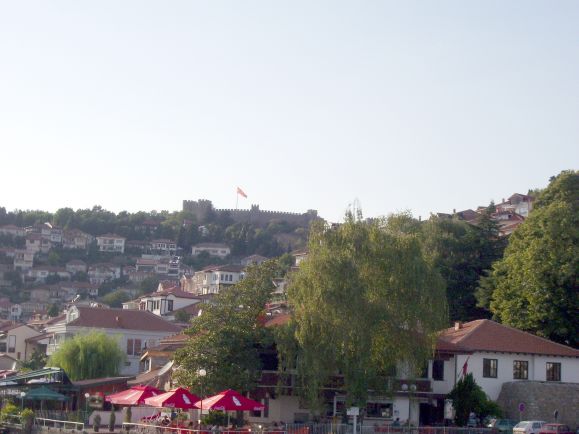 579-05 The Fortress above Ohrid in Macedonia.JPG