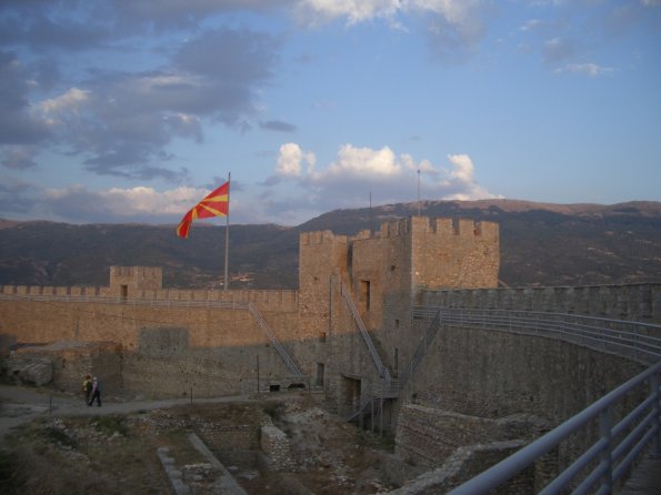 08 The Fortress Ohrid in Macedonia.JPG