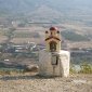 25 Roadside shrine above Permet.JPG