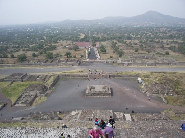 041 Chapultepec - View from top of the Sun Temple.JPG