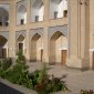 22 Khiva - The courtyard of our hotel.jpg